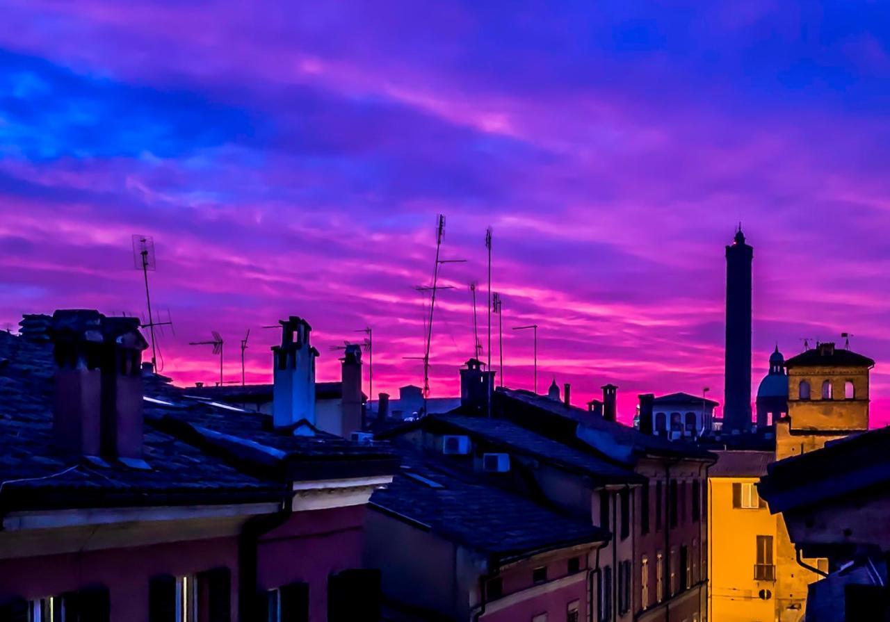 Ferienwohnung Healthy Flat Bologna - Tower Skyline View Exterior foto